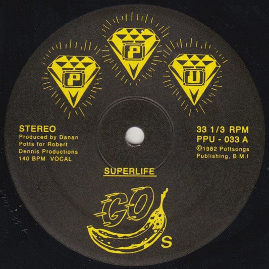 Superlife - Go Bananas (12") Peoples Potential Unlimited Vinyl