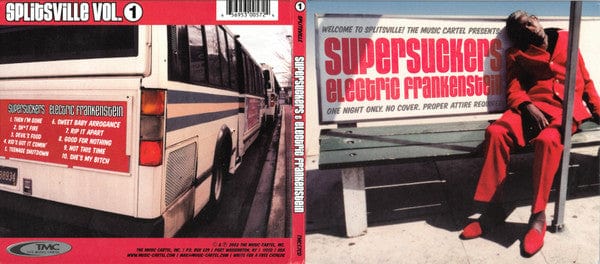Supersuckers / Electric Frankenstein - Splitsville Vol. 1 (CD) The Music Cartel CD 656953005724
