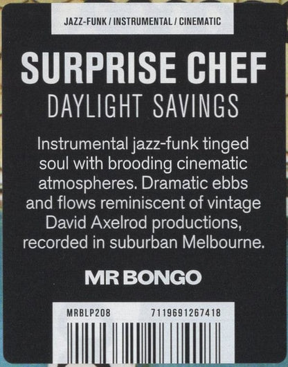 Surprise Chef – Daylight Savings (LP, Mr Bongo, 2020) Image 7