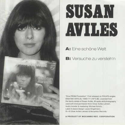 Susan Aviles* - Eine schöne Welt / Versuche zu versteh'n (7") Mocambo Vinyl