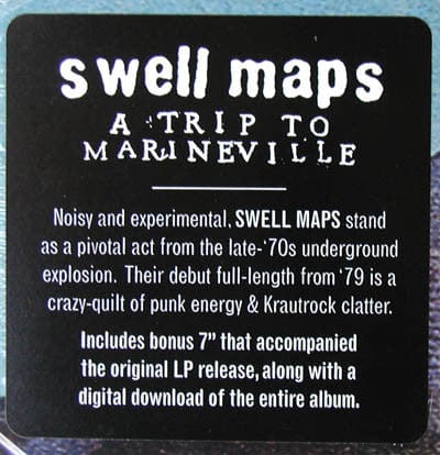 Swell Maps - A Trip To Marineville (LP) Secretly Canadian Vinyl 656605010816