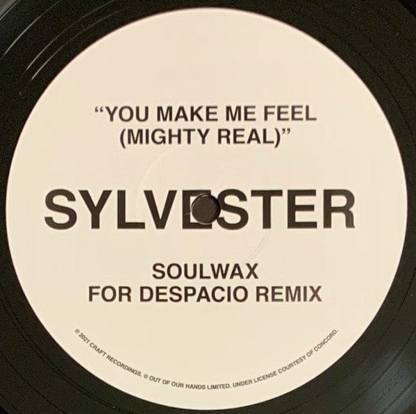 Sylvester – You Make Me Feel (Mighty Real) (Soulwax For Despacio Remix) (12", Craft Recordings, 2021) Image 3