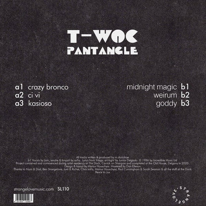 T-woc - pantangle (LP) on Strangelove Music at Further Records