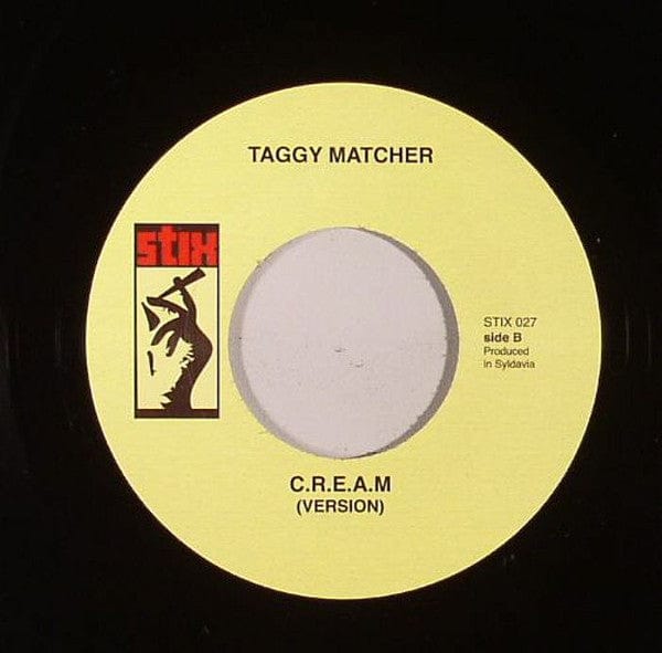 Taggy Matcher – Devil´s Pie / C.R.E.A.M (Version) (7", Stix, 2012) Back Cover