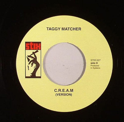 Taggy Matcher – Devil´s Pie / C.R.E.A.M (Version) (7", Stix, 2012) Back Cover