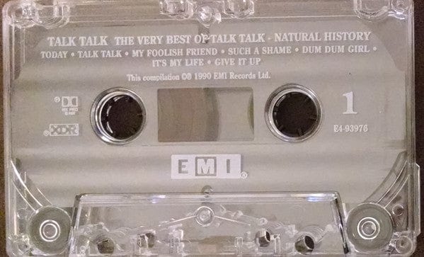 Talk Talk - Natural History (The Very Best Of Talk Talk) (Cassette) EMI Cassette 077779397648