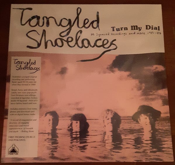 Tangled Shoelaces - Turn My Dial - M Squared Recordings and More, 1981-84 (LP, Comp, Ltd, Pin) on Chapter Music at Further Records