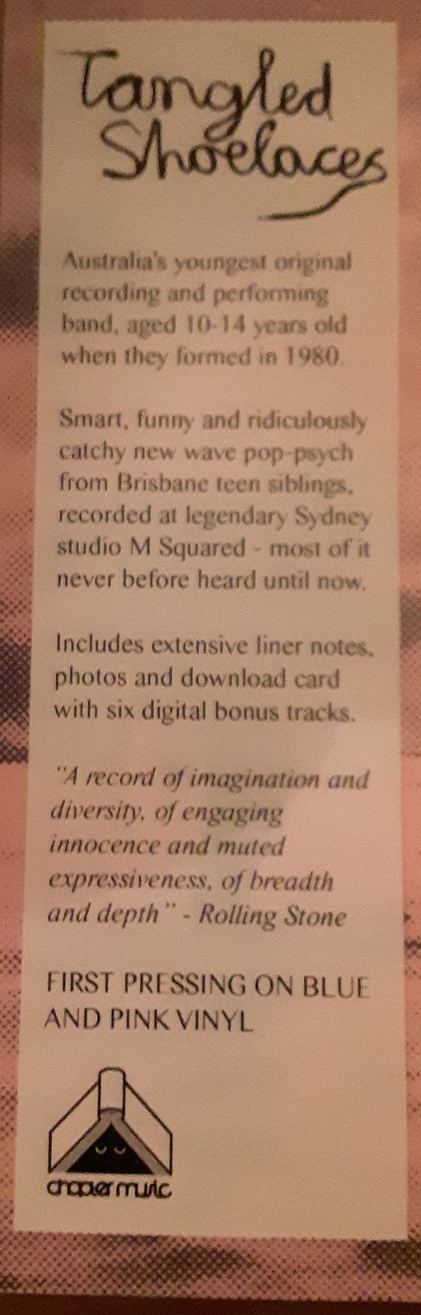 Tangled Shoelaces - Turn My Dial - M Squared Recordings and More, 1981-84 (LP, Comp, Ltd, Pin) on Chapter Music at Further Records