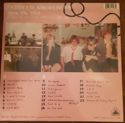Tangled Shoelaces - Turn My Dial - M Squared Recordings and More, 1981-84 (LP, Comp, Ltd, Pin) on Chapter Music at Further Records