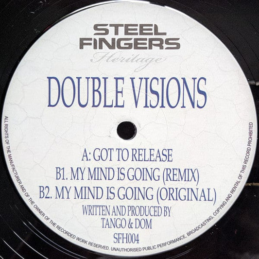 Tango & Dom* - Double Visions (12", RE, RM) on Steel Fingers Heritage at Further Records