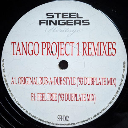 Tango - Tango Project 1 Remixes (12") Steel Fingers Heritage