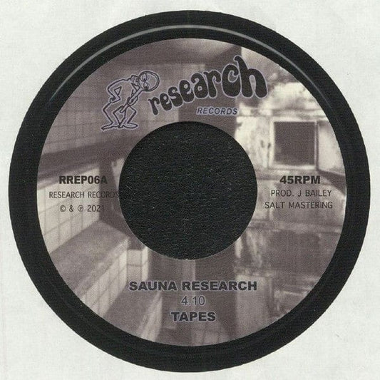 Tapes (2) -  Sauna Research / Aquarium Trousers (7") Research Records Vinyl