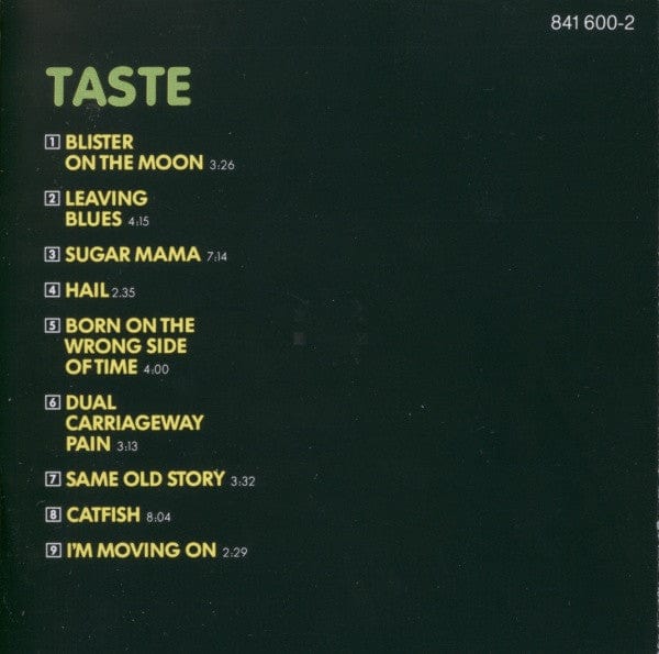 Taste (2) - Taste (CD) Polydor CD 042284160025