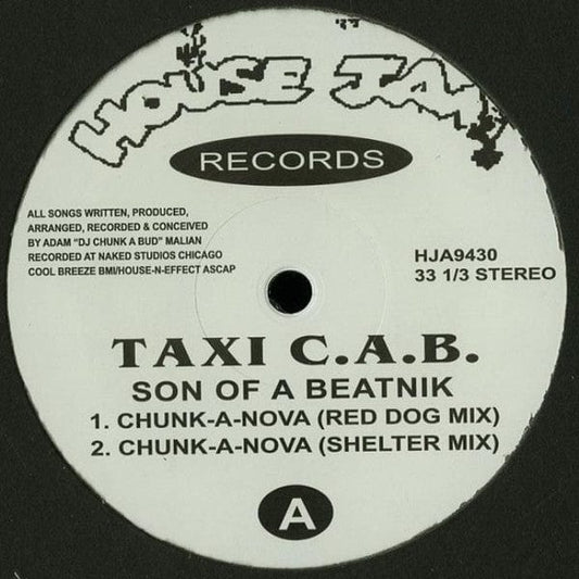 Taxi C.A.B. - Son Of A Beatnik (12", RE) on House Jam Records at Further Records