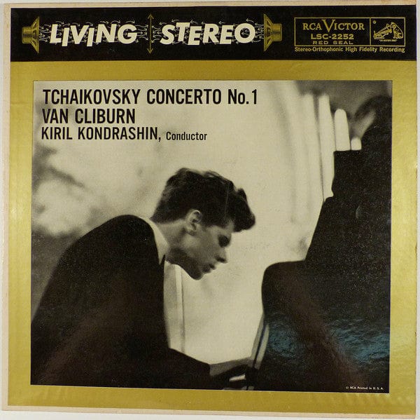 Tchaikovsky* - Van Cliburn, Kiril Kondrashin - Concerto No. 1 (LP) RCA Victor Red Seal Vinyl
