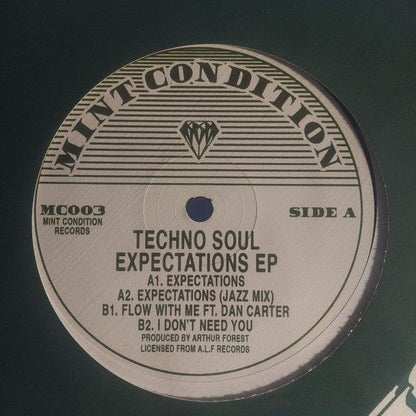Techno Soul - Expectations (12", EP, RE) Mint Condition (2)