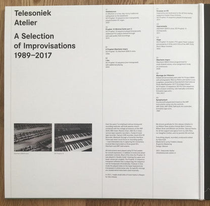 Telesoniek Atelier - A Selection Of Improvisations 1989-2017 (LP) Not On Label Vinyl