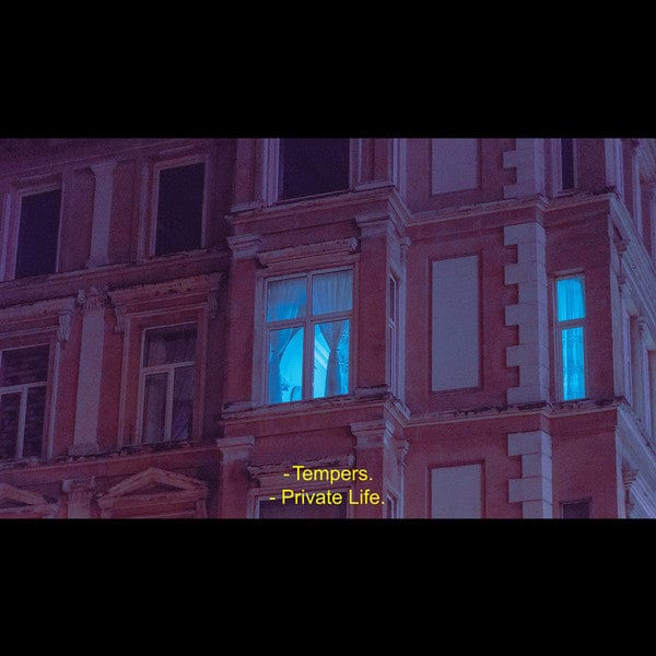 Tempers – Private Life (LP, Dais Records, 2019) Front Cover