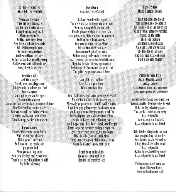 Temple Of The Dog – Temple Of The Dog (CD, A&M Records, 1991) Image 5