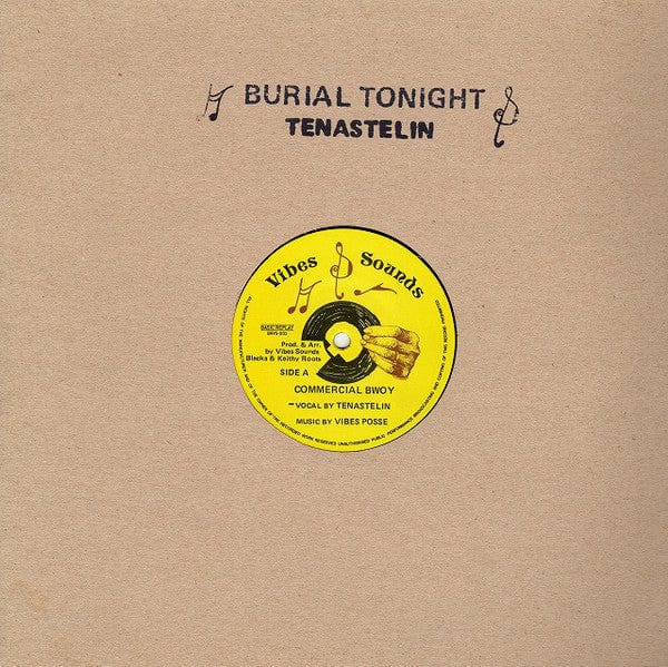 Tenastelin - Commercial Bwoy / Burial Tonight (12", RE, RM) Basic Replay, Vibes Sounds