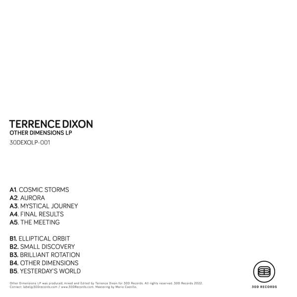 Terrence Dixon - Other Dimensions LP (LP) 30D Records Vinyl