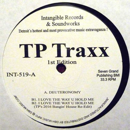 Terrence Parker - TP Traxx (1st Edition) (12", RE) Intangible Records & Soundworks