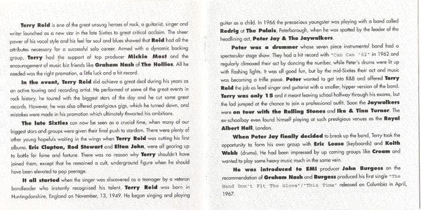 Terry Reid – Terry Reid (CD, Repertoire Records, 2000) Image 5