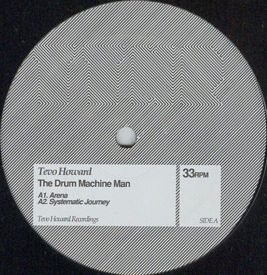 Tevo Howard – The Drum Machine Man (12", Tevo Howard Recordings, 2011) Front Cover