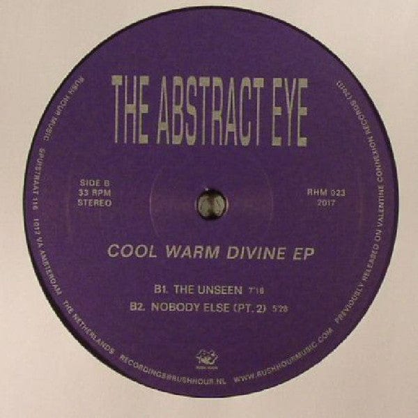The Abstract Eye - Cool Warm Divine EP (12", EP, RE) Rush Hour (4)