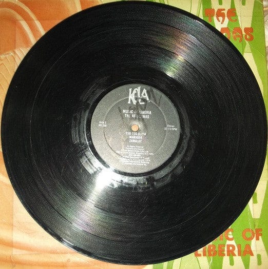 The Africanas - Music Of Liberia (LP) Kola Vinyl