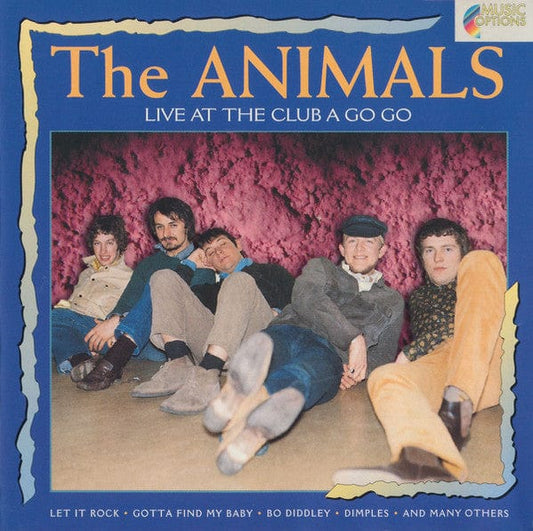 The Animals - Live At The Club A Go Go  (CD) Music Options,ARC Records CD 8712273030029