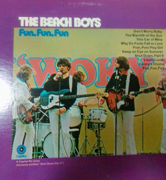 The Beach Boys - Fun, Fun, Fun (LP, Album, RE) on Capitol Records at Further Records