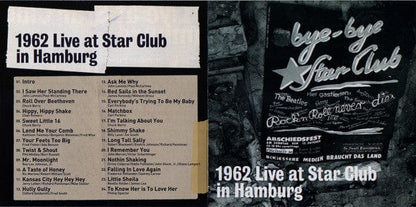 The Beatles - 1962 Live At Star-Club In Hamburg (CD) Walters Records CD 605827800125