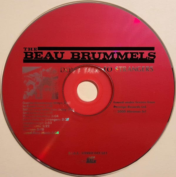 The Beau Brummels - Don't Talk To Strangers (CD) Get Back CD 8013252358128