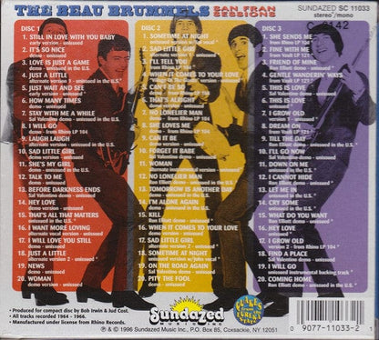 The Beau Brummels - The San Fran Sessions (3xCD) Sundazed Music CD 090771103321