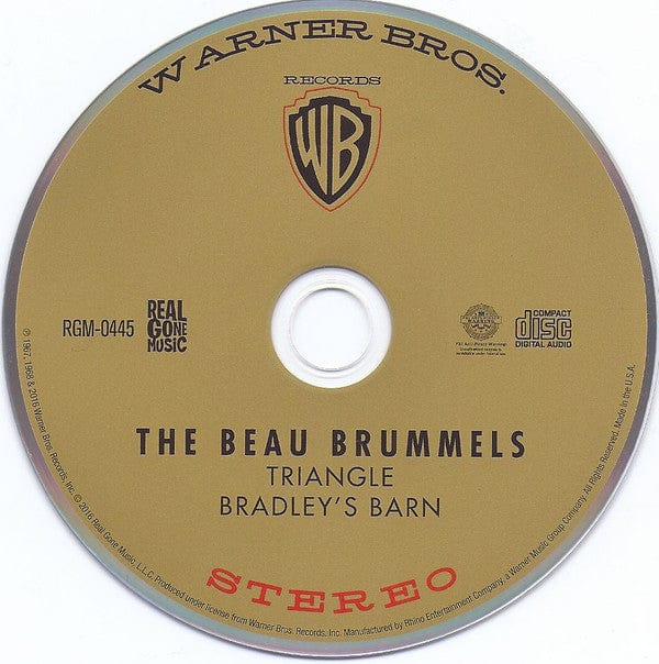 The Beau Brummels - Triangle & Bradley's Barn (CD) Real Gone Music CD 848064004455