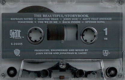 The Beautiful – Storybook (Cassette, Giant Records, 1992) Image 3