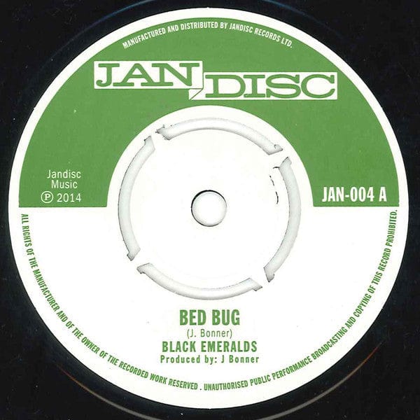 The Black Emeralds - Bed Bug (7") Jandisc