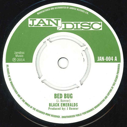 The Black Emeralds - Bed Bug (7") Jandisc