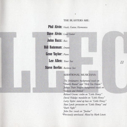 The Blasters - The Blasters Collection (CD) Warner Bros. Records,Slash CD 075992645126