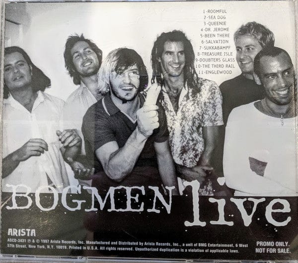 The Bogmen - Bogmen Live (CD) Arista CD