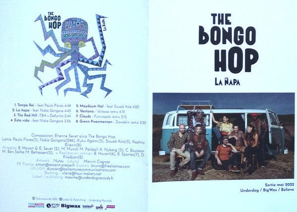 The Bongo Hop – La Ñapa (LP, Underdog Records, 2022) Image 3