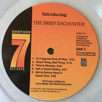 The Brief Encounter* - The Brief Encounter (LP) Real Gone Music Vinyl 848064013143