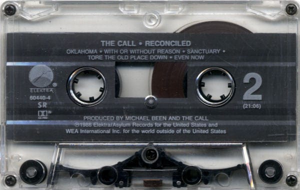 The Call - Reconciled (Cassette) Elektra,Elektra Cassette 075596044042