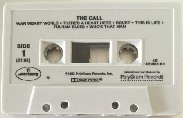 The Call - The Call (Cassette) Mercury Cassette 04228228684