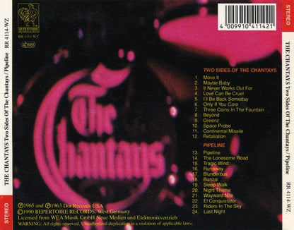 The Chantays - Two Sides Of The Chantays / Pipeline (CD) Repertoire Records CD 4009910411421