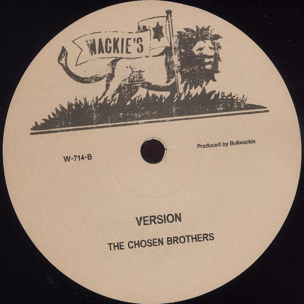 The Chosen Brothers - March Down Babylon (12") on Wackie's at Further Records