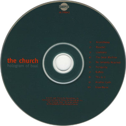 The Church – Hologram Of Baal (2xCD, Thirsty Ear, 1998) Image 3