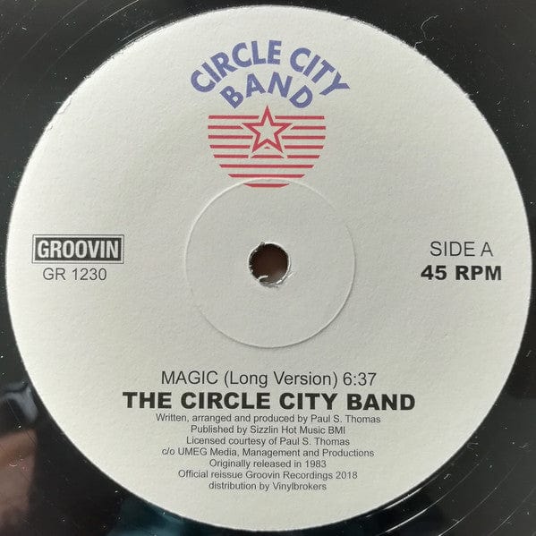 The Circle City Band* - Magic (12", RE) on Groovin Recordings at Further Records