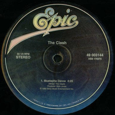 The Clash - Rock The Casbah (12", RE) Epic